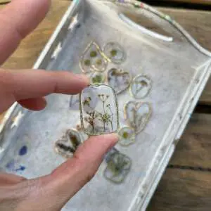 Taller de joyería Resinas y Flores