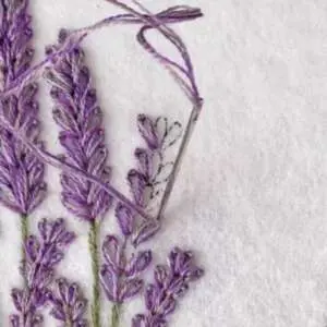 Taller de bordado de plantas aromáticas locales