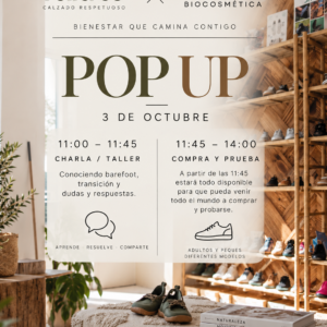 POP UP Calzado respetuoso VELLCROS&RAIZZA