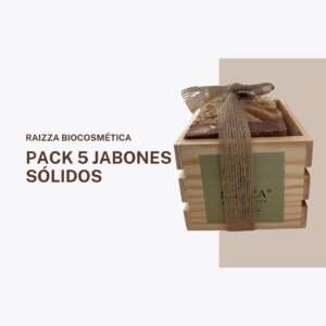 PACK 5 JABONES SÓLIDOS