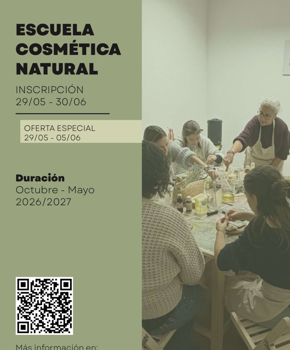 Escuela Cosmética Natural 2026-2027